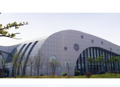 铁岭会议中心外景网架工程