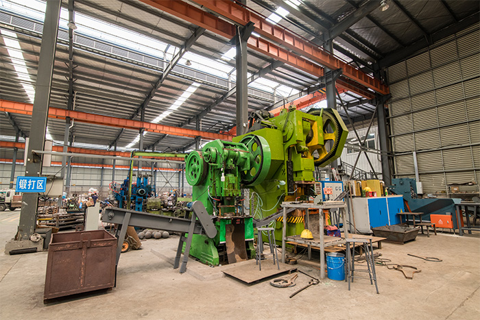 铁岭网架配件-锥头加工车间